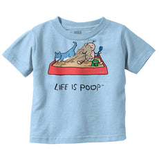 Dog Sandbox Infant Toddler T Shirt-Direct To Garment Print-Brisco Baby