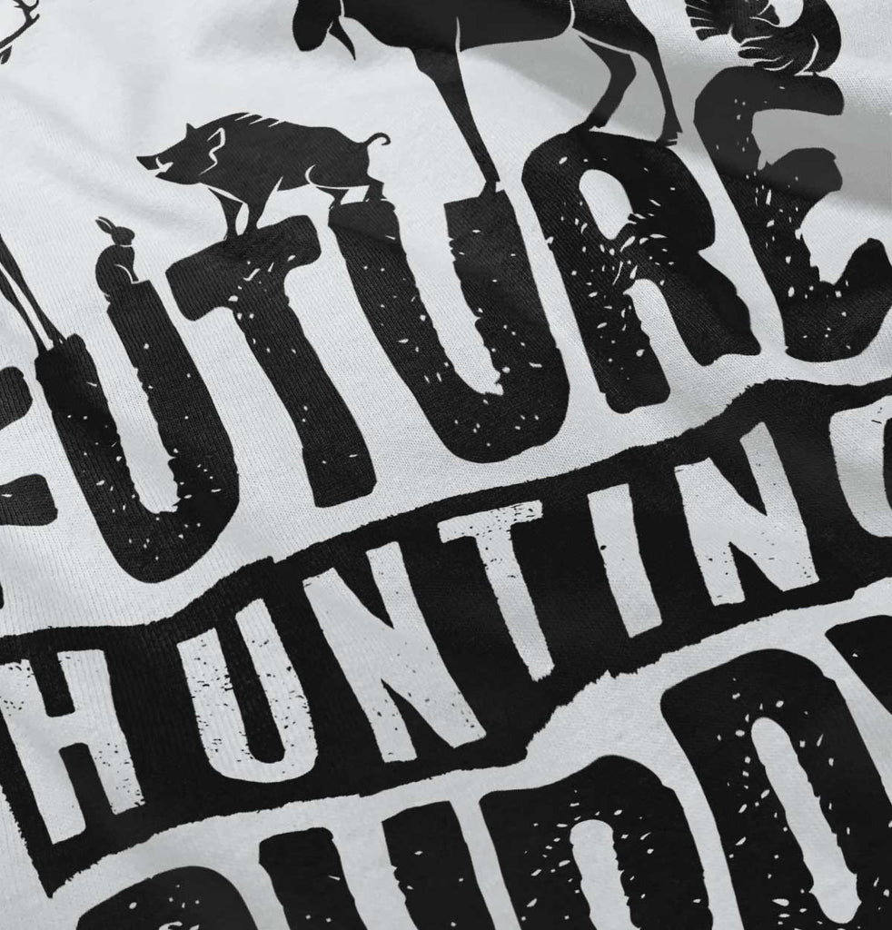 Future Deer Hunting Bud Romper Bodysuit-Direct To Garment Print-Brisco Baby