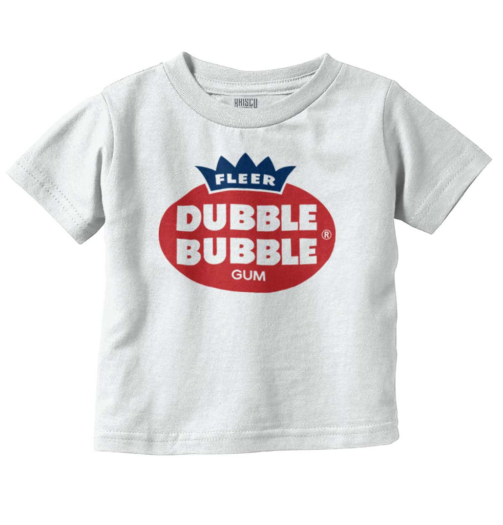 Fleer Dubble Bubble Infant Toddler T Shirt-Direct To Garment Print-Brisco Baby