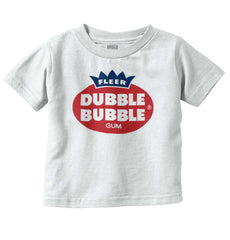 Fleer Dubble Bubble Infant Toddler T Shirt-Direct To Garment Print-Brisco Baby