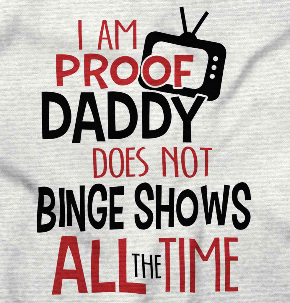 Binge TV Shows Romper Bodysuit-Direct To Garment Print-Brisco Baby