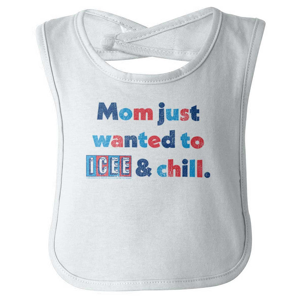 Icee & Chill Infant Baby Bib-Direct To Garment Print-Brisco Baby