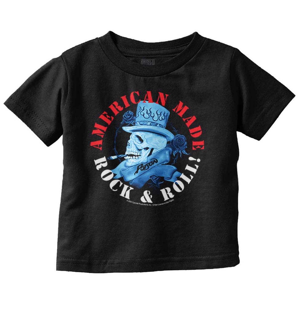 American Made Infant Toddler T Shirt-Direct To Garment Print-Brisco Baby
