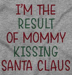 Result Of Mommy Santa Infant Toddler T Shirt-Direct To Garment Print-Brisco Baby