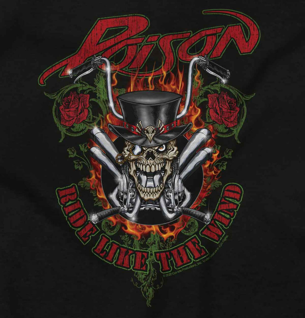 Ride Like The Wind Infant Baby Bib-Direct To Garment Print-Brisco Baby