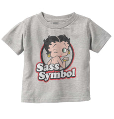 Sass Symbol Infant Toddler T Shirt-Direct To Garment Print-Brisco Baby