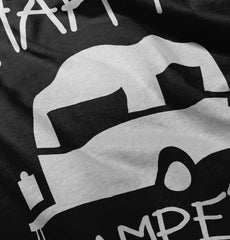 Happy Camper Toddler Football Jersey Tee-Direct To Garment Print-Brisco Baby