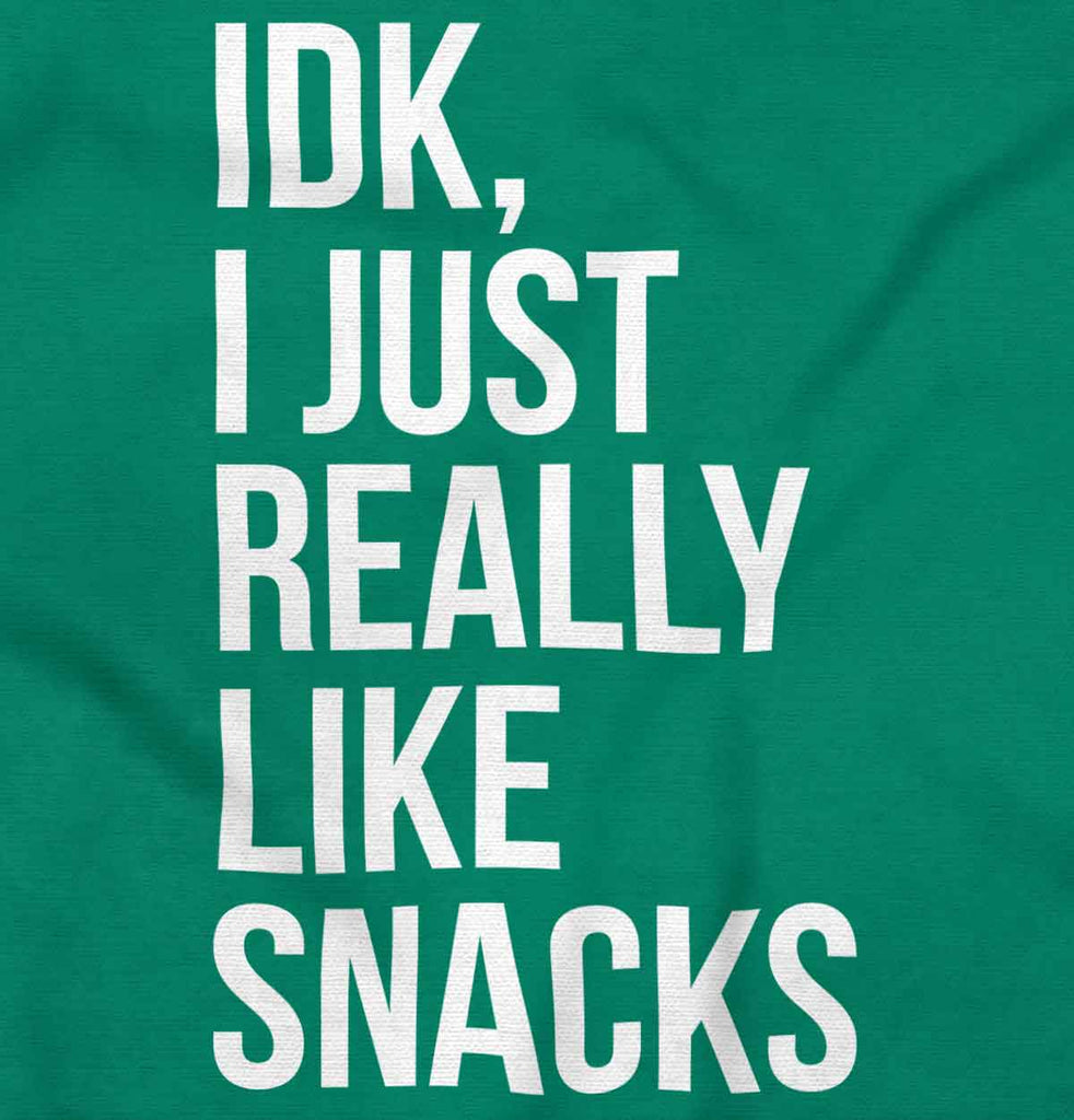 Really Like Snacks Toddler Pullover Hoodie-Direct To Garment Print-Brisco Baby