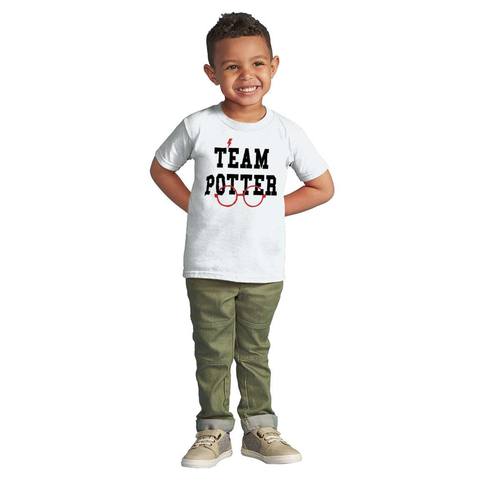Team Potter Infant Toddler T Shirt-Direct To Garment Print-Brisco Baby