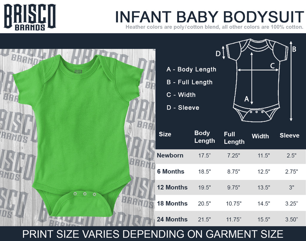 Papa's Little Bread Puller Romper Bodysuit-Direct To Garment Print-Brisco Baby