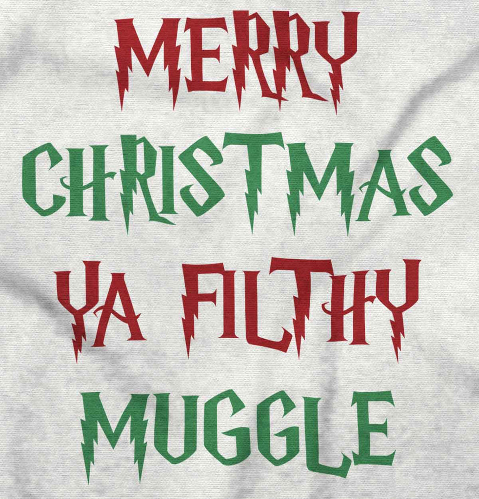 Merry Christmas Muggle Infant Toddler T Shirt-Direct To Garment Print-Brisco Baby