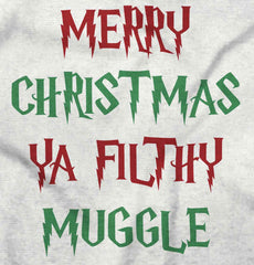 Merry Christmas Muggle Infant Toddler T Shirt-Direct To Garment Print-Brisco Baby