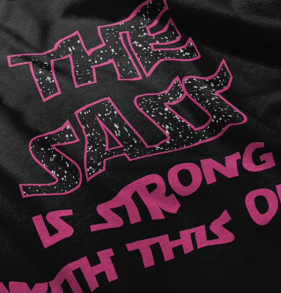 Sass Is Strong Infant Toddler T Shirt-Direct To Garment Print-Brisco Baby