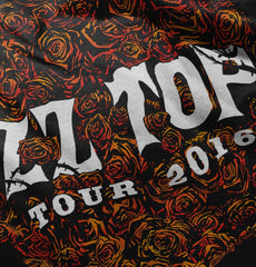 ZZ Tour 2016 Infant Baby Bib-Direct To Garment Print-Brisco Baby