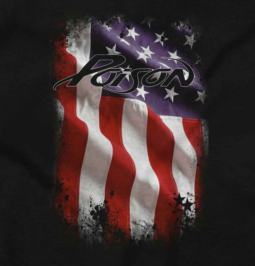 USA Poison Infant Baby Bib-Direct To Garment Print-Brisco Baby