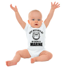 Marine Cousin Romper Bodysuit-Direct To Garment Print-Brisco Baby