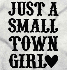 Small Town Girl Infant Toddler T Shirt-Direct To Garment Print-Brisco Baby