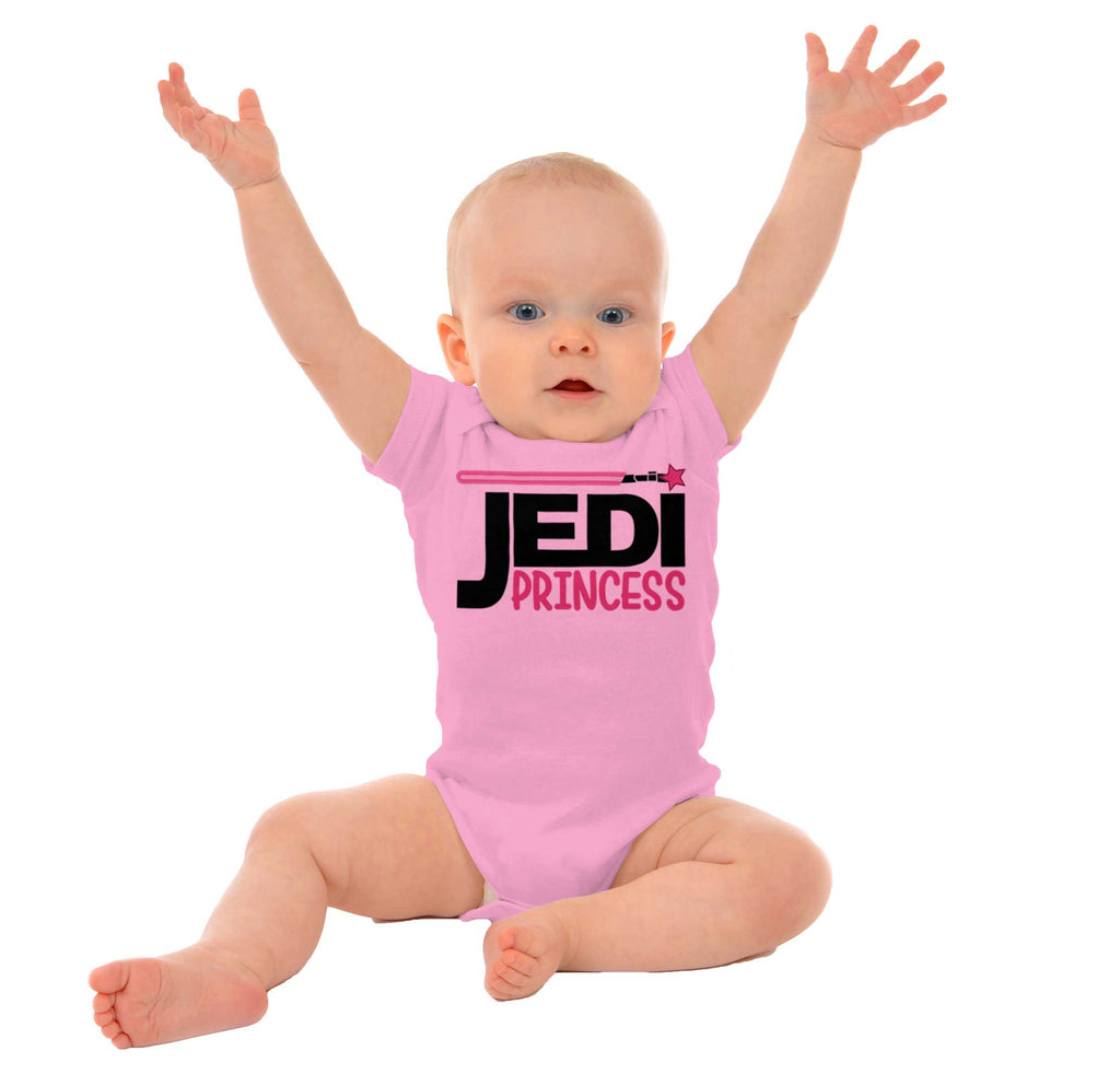 Jedi Princess Romper Bodysuit-Direct To Garment Print-Brisco Baby