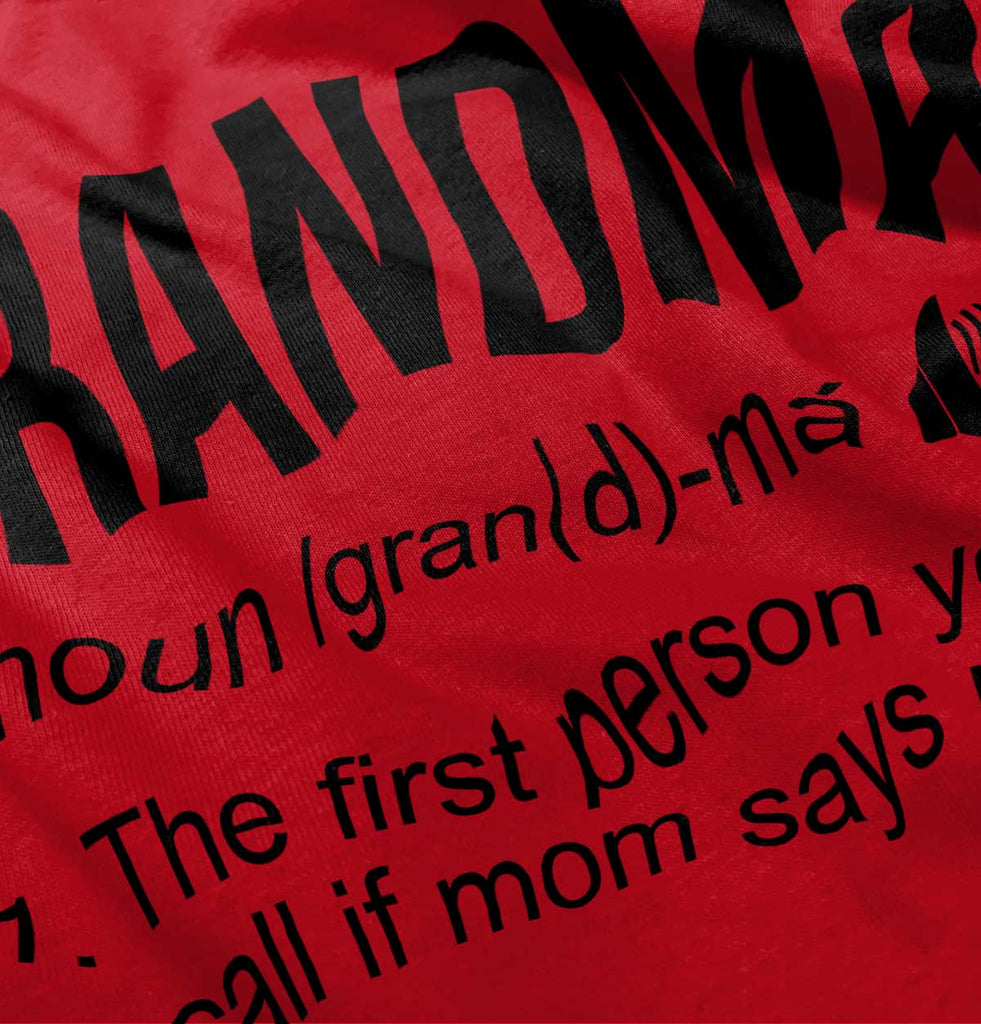 Grandma Ringer Romper Bodysuit-Direct To Garment Print-Brisco Baby