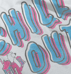 Retro Chill Toddler Ruffle Bottom Tee-Direct To Garment Print-Brisco Baby