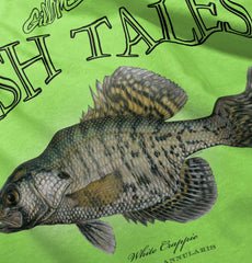 White Crappie Infant Toddler T Shirt-Direct To Garment Print-Brisco Baby