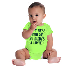 Daddy's A hunter Romper Bodysuit-Direct To Garment Print-Brisco Baby