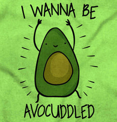 Avocuddled Romper Bodysuit-Direct To Garment Print-Brisco Baby