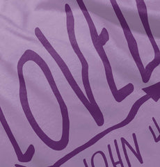 Loved Baby Ruffled Trim Romper-Direct To Garment Print-Brisco Baby