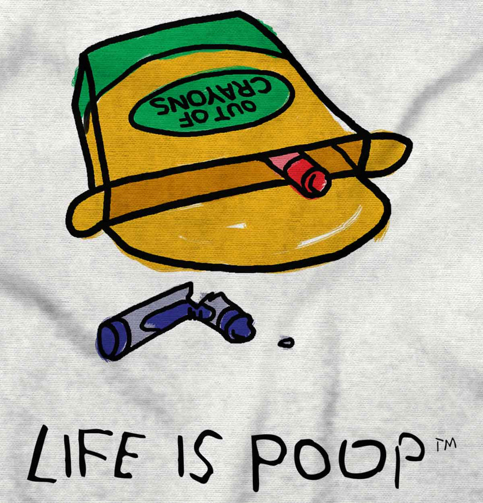 Out of Crayons Infant Toddler T Shirt-Direct To Garment Print-Brisco Baby