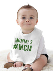 Mommy's MCM Infant Baby Bib-Direct To Garment Print-Brisco Baby