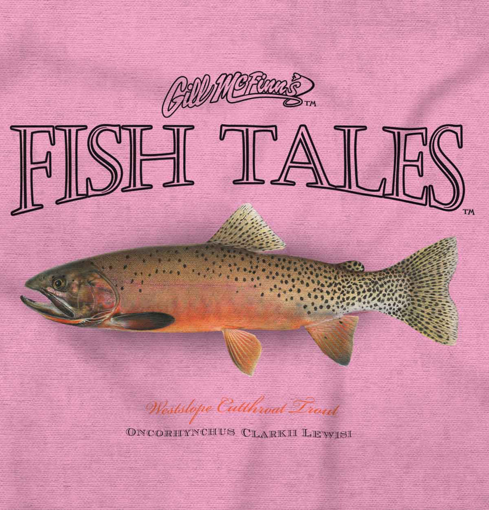 Cutthroat Trout Romper Bodysuit-Direct To Garment Print-Brisco Baby