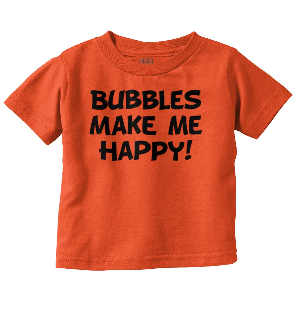 Bubbles Infant Toddler T Shirt-Direct To Garment Print-Brisco Baby