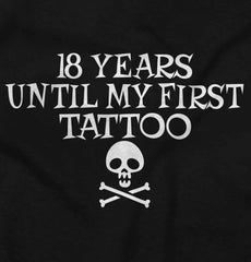 First Tattoo Infant Baby Bib-Direct To Garment Print-Brisco Baby