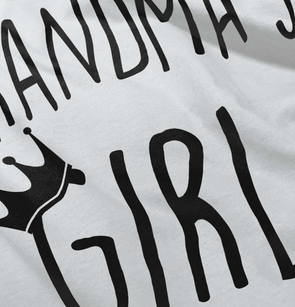 Grandma's Girl Infant Baby Bib-Direct To Garment Print-Brisco Baby