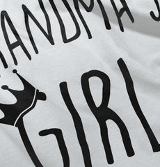 Grandma's Girl Infant Baby Bib-Direct To Garment Print-Brisco Baby