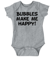 Bubbles Romper Bodysuit-Direct To Garment Print-Brisco Baby