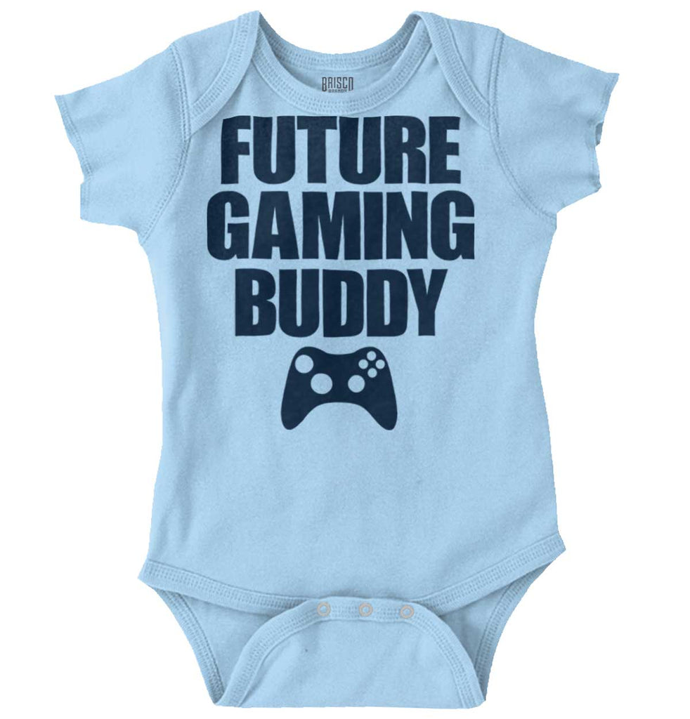 Future Gaming Buddy Romper Bodysuit-Direct To Garment Print-Brisco Baby