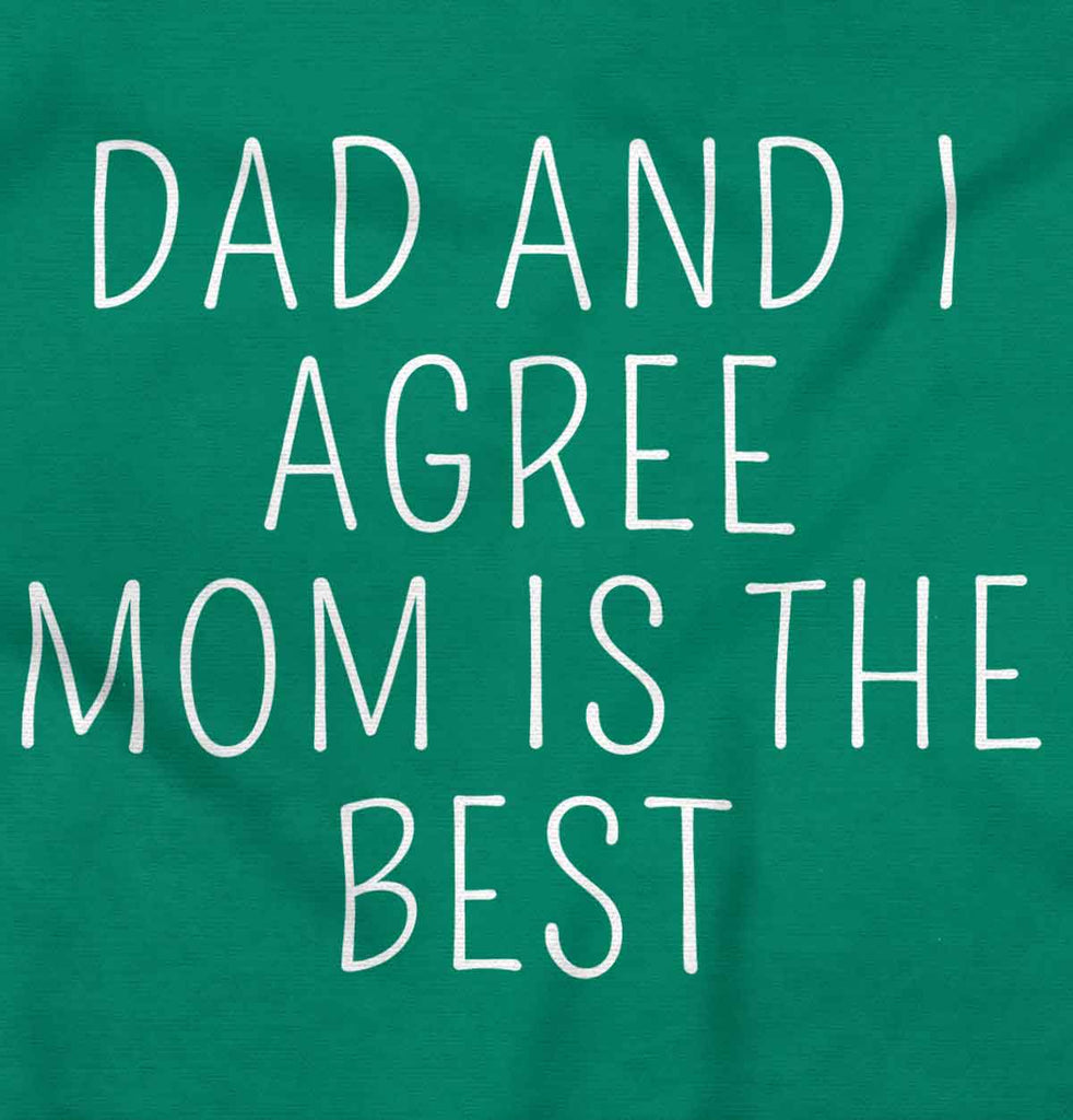 Mom Is Best Toddler Pullover Hoodie-Direct To Garment Print-Brisco Baby