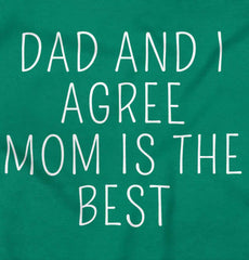 Mom Is Best Toddler Pullover Hoodie-Direct To Garment Print-Brisco Baby