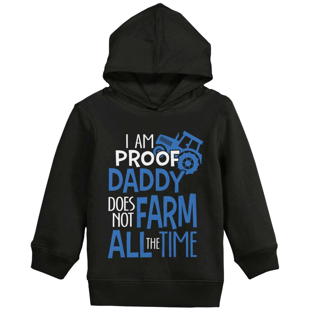 Farm All The Time Toddler Pullover Hoodie-Direct To Garment Print-Brisco Baby