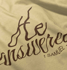 He Answered Romper Bodysuit-Direct To Garment Print-Brisco Baby