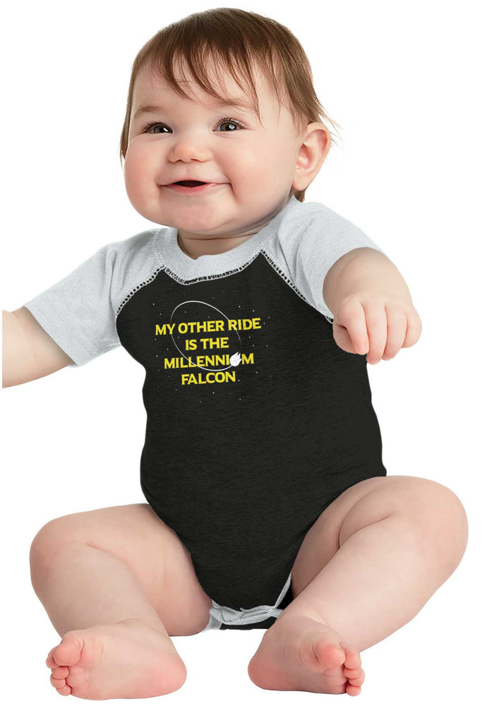 Other Ride Millennium Raglan Romper Bodysuit-Direct To Garment Print-Brisco Baby