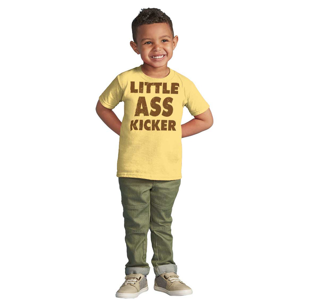 Ass Kicker Infant Toddler T Shirt-Direct To Garment Print-Brisco Baby