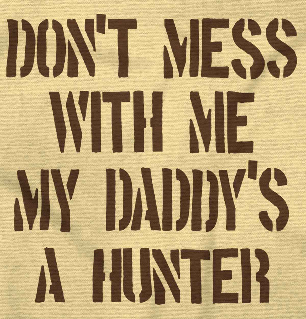 Daddy's A hunter Romper Bodysuit-Direct To Garment Print-Brisco Baby
