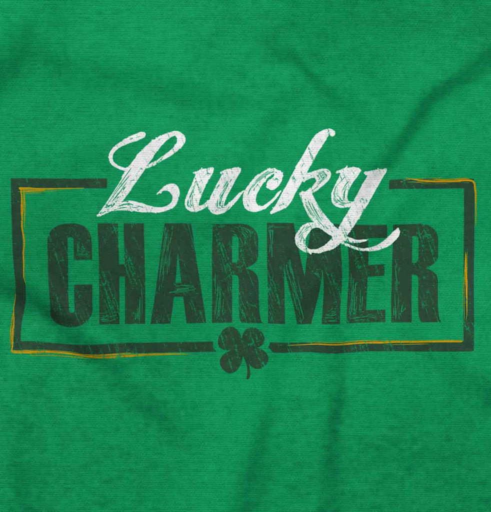 St Lucky Charmer Romper Bodysuit-Direct To Garment Print-Brisco Baby