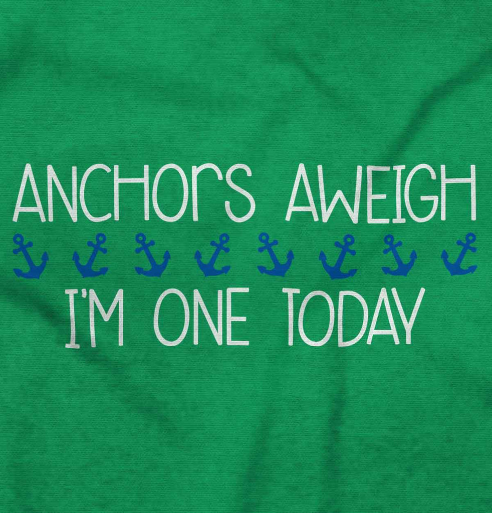 Anchors Aweigh Romper Bodysuit-Direct To Garment Print-Brisco Baby