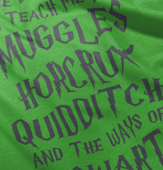 Muggles Horcrux Quidditch Infant Toddler T Shirt-Direct To Garment Print-Brisco Baby