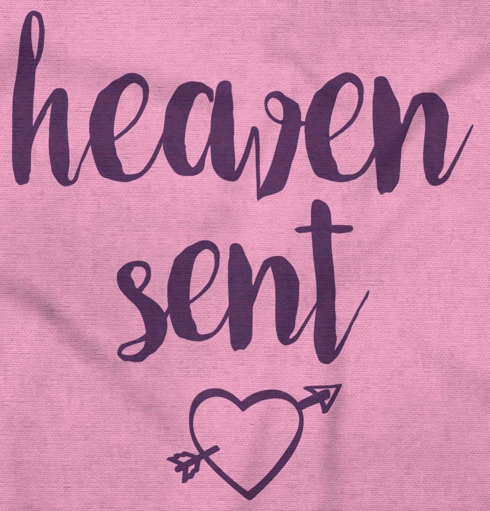 Heaven Sent Infant Baby Bib-Direct To Garment Print-Brisco Baby