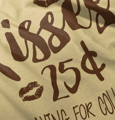 Kisses 25 Cents Romper Bodysuit-Direct To Garment Print-Brisco Baby