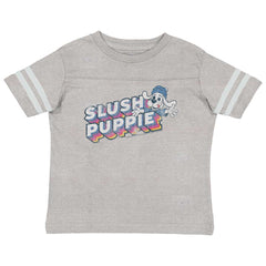 Vintage Puppie Toddler Football Jersey Tee-Direct To Garment Print-Brisco Baby